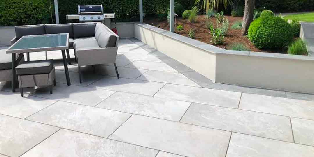 porcelain paving