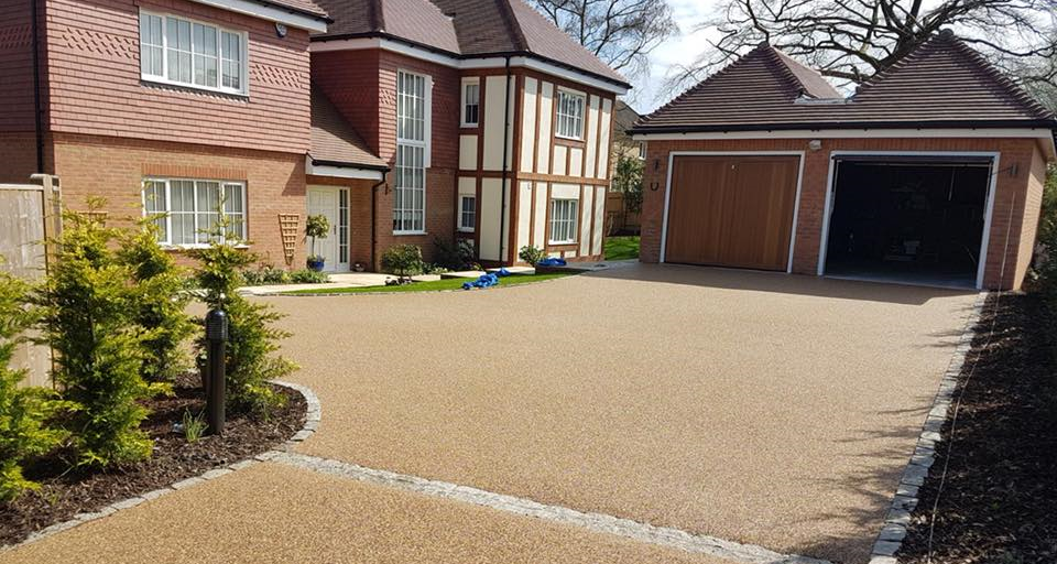 Resin bound driveways in Manchester